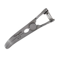 Glover Bulldog Clamp With Spring Adjusting Screw Curved Size 9cm Jaws 4cm