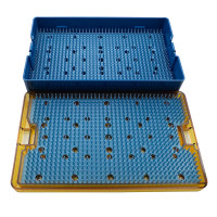 GerMedUSA Instruments Double Tray 10" x 6" x 1.5" - Autoclavable at 115°C (239°F)