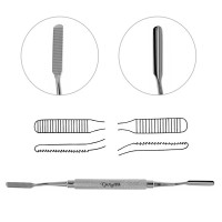 Polokoff Rasp 8" Double Ended 5mm/6mm straight