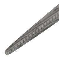 Bone File 11" Convex / Flat Tapered 23mm to 6mm