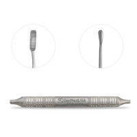 Miller Colburn Bone File 7 1/2" Double Ended #5 - 6mm/5.5mm Straight Downcutting Oval Serrated