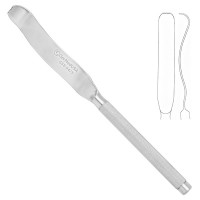 Femoral Neck Elevator 15" - 31mm Small With 7" Knurled Handle