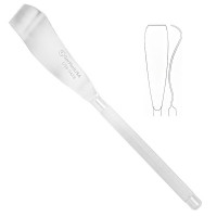 Femoral Neck Elevator 16" - 56mm Large With 8 1/2" Knurled Handle