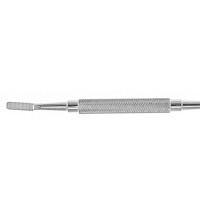 Bone File 7" Double Ended No:33 - 6mm/5mm Angled Up/Straight