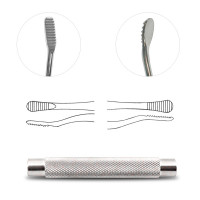 Bone File 7" Double Ended No:12 - 5mm/6mm Straight