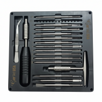 Advanced Bone Screwdriver Kit with Interchangeable Bits