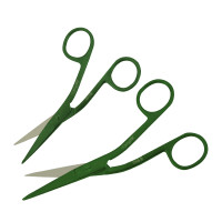 Hi Level Bandage Scissors Green Color Coated