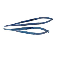 Jacobson Microvascular Needle Holder Smooth Jaws Titanium