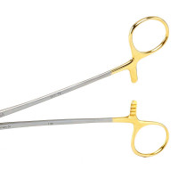 French Eye Ryder Needle Holders Serrated Tungsten Carbide