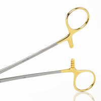 Ryder Intracardiac Needle Holders Serrated Extra Delicate Tungsten Carbide