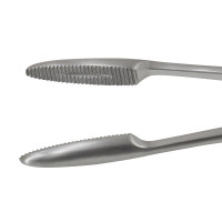 Uterine Dressing Forceps Curved