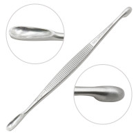 Volkmann Bone Curette Double Ended Oval Cup and Round Cup