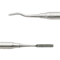 Bone File 7" Double Ended No:64 - 3mm/4mm Slight Angle